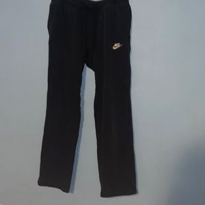 Black Nike sweatpants. Adult medium. Loose ankle